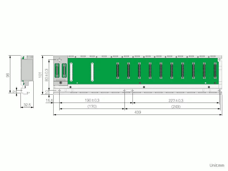 Шасси расширения R610RB